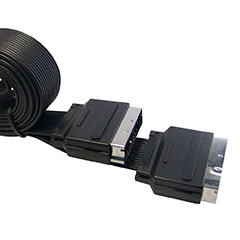SH10-3004 SCART CABLE,SCART PLUG TO SCART PLUG