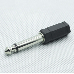 SH-B119 AUDIO ADAPTER, 6.3MM STEREO PLUG TO 3.5MM STEREO JACK